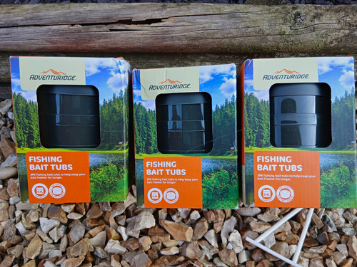 Adventuridge fishing bait tub - adventuridge,