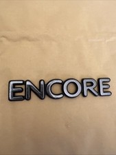 Genuine USED FORD ENCORE BADGE Emblem for Fiesta 1997-2002 Escort Orion 1.3 1.6