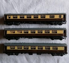 Trix Twin 3 Pullman coach's Lydia, Heron, Carina in Brown and Cream.