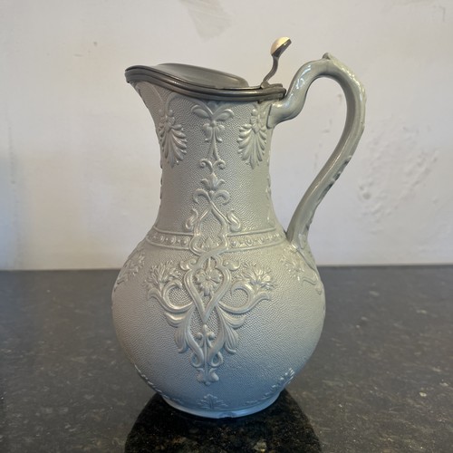 Victorian stoneware jug - stoneware,