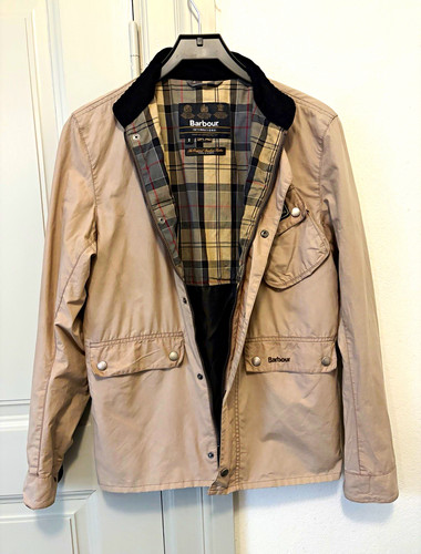 Barbour international waxed - international,