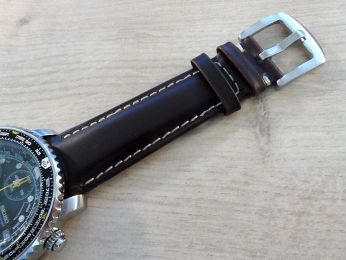 Brown leather navitimer style - brown,