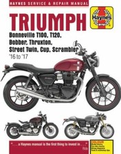 Triumph Bonneville, T100, T120, Bobber, Thruxton, Street Twin, Cup, Scrambler Se