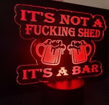 Bar sign open light up its not