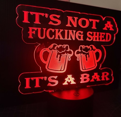 Bar sign open light - , not