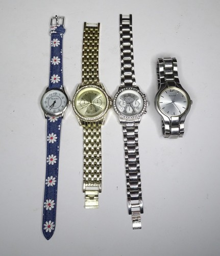 Job lot quartz watches - 4x,