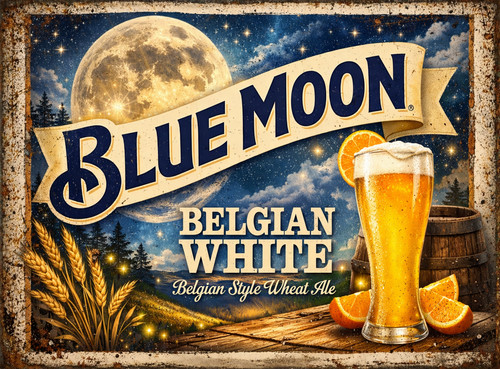 Blue moon belgian white - white, beer