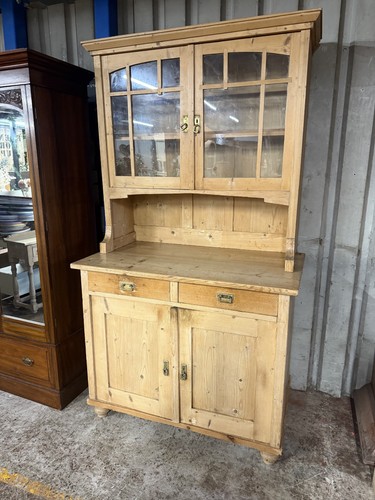 Antique pine dresser - antique,