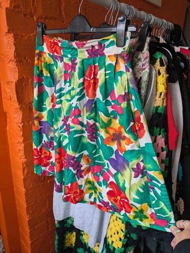 Vintage floral bright - , tropical