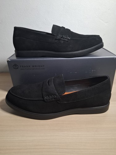 Frank wright black - frank, suede