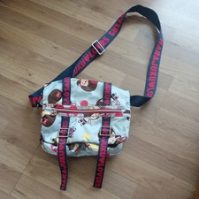 Original Gwen Stefani Harajuku Lovers Cross body Messenger Bag Adjustable Strap