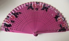 Vintage hot pink wooden - vintage,