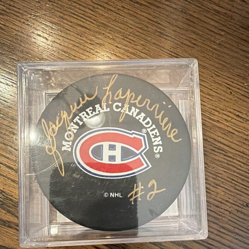 Jacques laperriere signed - laperriere,
