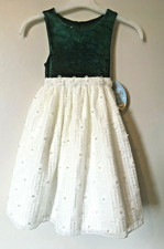 Princess Couture Velvet Dress Lace Pearl Collection NYC BNWT Age 4 or 6 Years