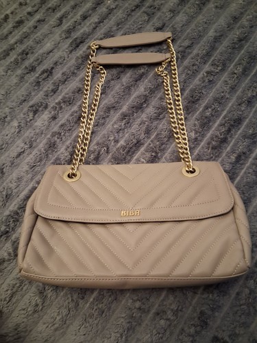 Biba tan padded - tan, handbag