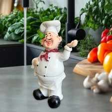 Resin Chef Figurine Cute Resin
