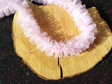 Ruffled Tulle Fabric Trim for