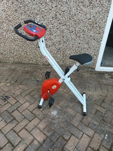 Folding exercise bike - folding, used