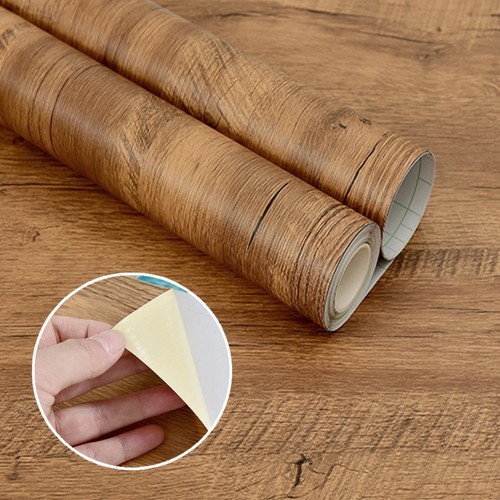 55cm wood grain - wood, vinyl