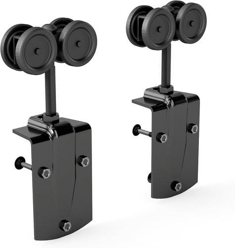 Black barn door - black,