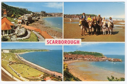 Views scarborough seaside - of,