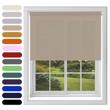 Daylight Roller Blind Light Filtering Plain Fabric Child Safe 