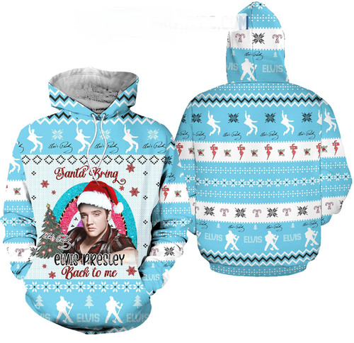Santa bring elvis - elvis, back