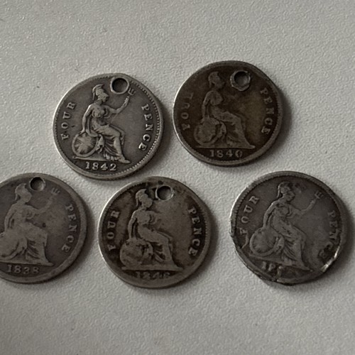 Pence coins 1800s - pence,