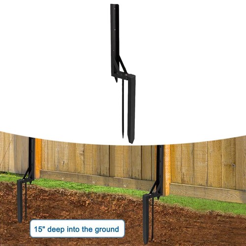 Fence post repair stake ground - repair,