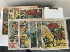 Collection 2000AD Comics Judge Dredd Vintage