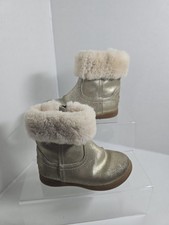 UGG Kids Gold Metallic Boots