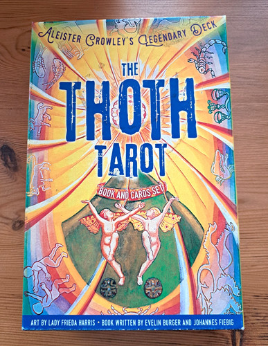 Thoth tarot cards - tarot, book