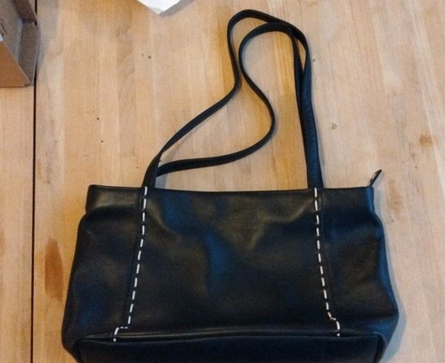 Tula black leather - tula, crossbody