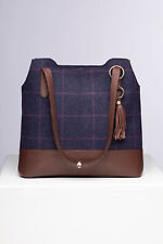 Ladies Tweed Bucket Bag Womens