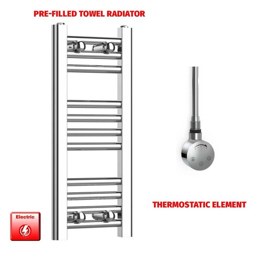 Chrome electric towel rail - towel,