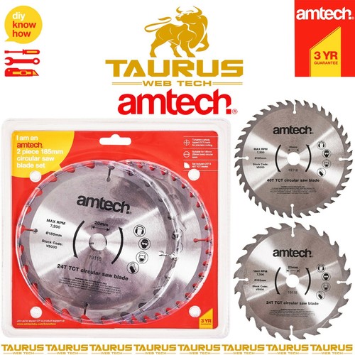 Amtech 185mm circular saw - amtech,