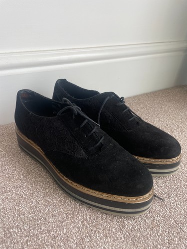 Dune ladies black suede - , &