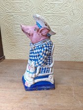 Vintage Chef Pig Cast Iron