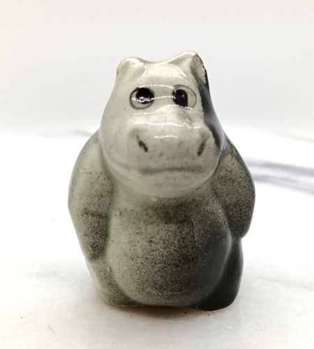 Vintage hippo ornament - ornament, 'house
