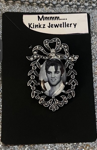 Elvis presley brooch pin - elvis, /