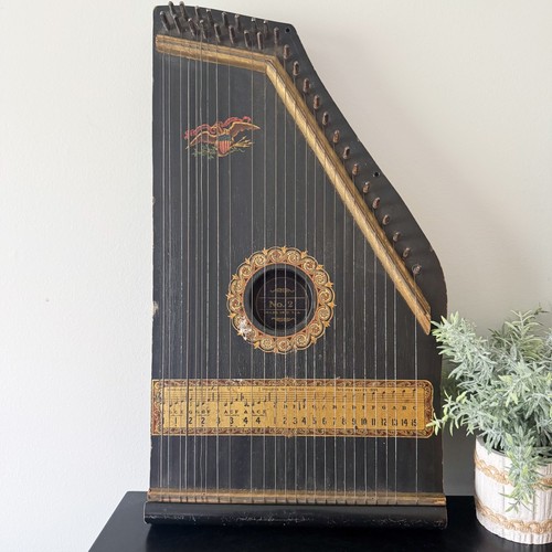 Antique chord zither - chord,