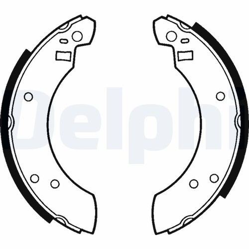 Delphi brake shoe - delphi,