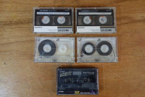 Chrome cassette tapes - x, sony