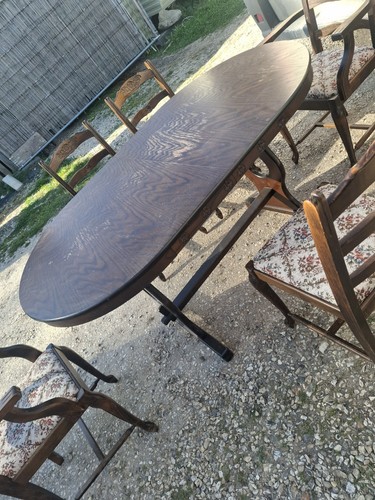 Table and chairs - and,