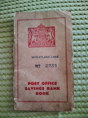 Post office savings bank book - post,