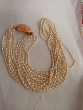 Vintage Coral And Pearl