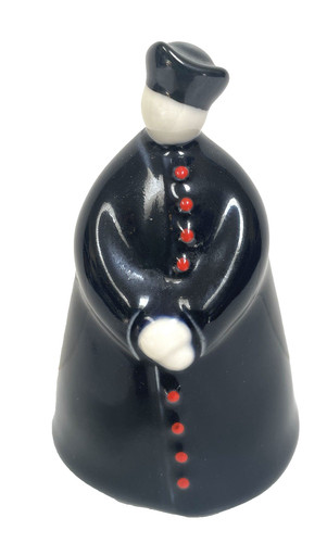 Galos spanish ceramic priest - ceramic,