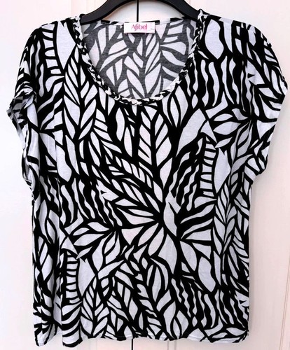 Ladies afibel leaf print short - ladies,