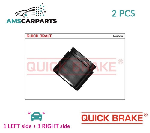 Brake caliper piston - caliper, pair