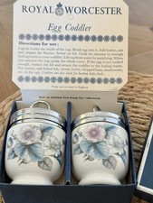 Pair of Royal Worcester Egg